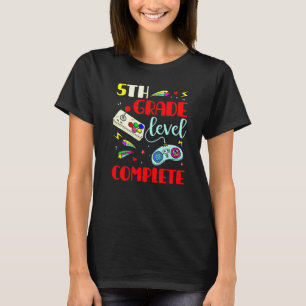 Camiseta Formado no 5º Ano Video Game Completo
