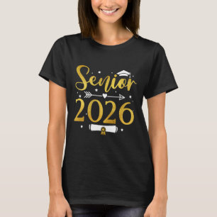 Camiseta Formado Senior 2026 Turma De 2026 Graduação Gradua