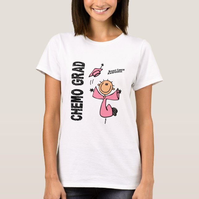 Camiseta FORMANDO 1 do cancro da mama CHEMO (Frente)