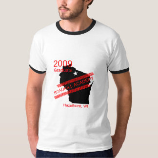 Camiseta Formando 2009 da academia de Roadkill
