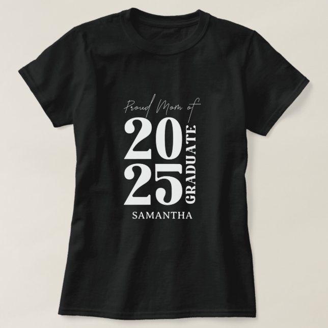 Camiseta formando 2025 da Cerimônia de Licenciação da Mãe (Frente do Design)