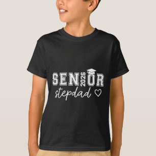 Camiseta Formando 2026 orgulhoso padrasto de uma turma de f