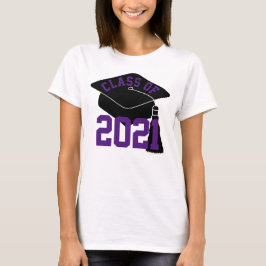 Camiseta Formando Boné Roxo Classe de 2024