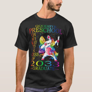 Camiseta Formando De Adeus Classe Pré-Escolar Do segundo Al