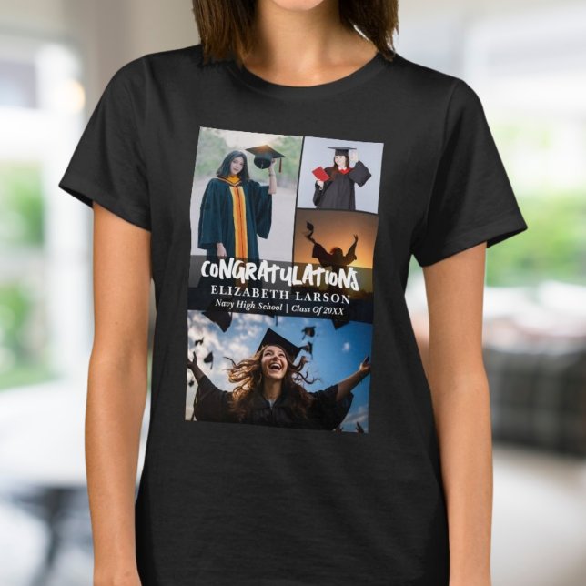 Camiseta Formando de Celebração de Festa de formatura de Co (Criador carregado)