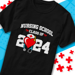 Camiseta Formando de Enfermagem na Escola 2024