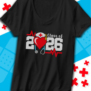 Camiseta Formando de Enfermagem na Escola 2026 Formatação d