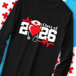 Camiseta Formando de Enfermagem na Escola 2026 Formatação d