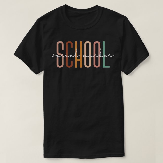 Camiseta Formando de Estudantes de Trabalho Social do Traba (Frente do Design)