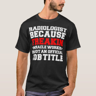 Camiseta Formando de Formando de Radiologia do Milagre de T