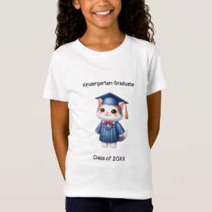 Camiseta Formando de Gato Bonito para Formandos do jardim d