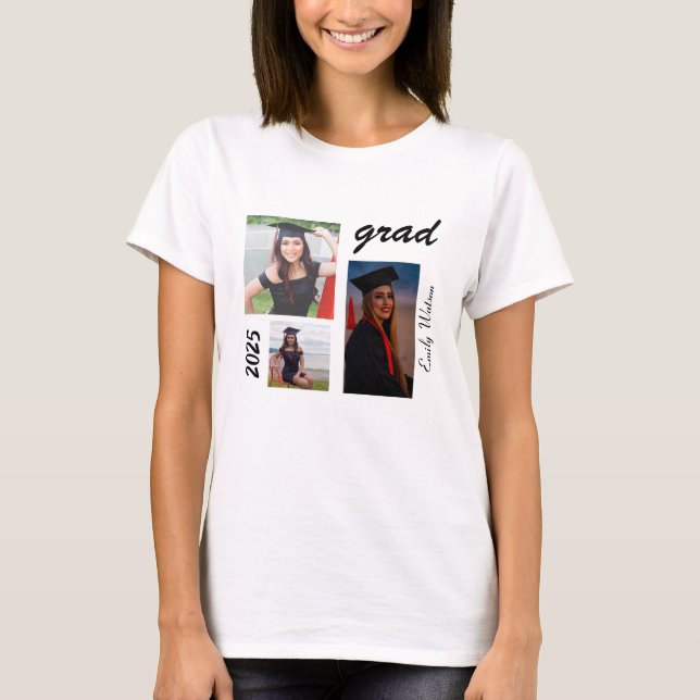 Camiseta Formando de graduação 2025 personalizado (Frente)