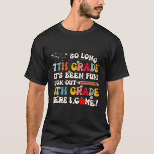 Camiseta Formando De Grau 8º, 7 Longa No Último Dia De S