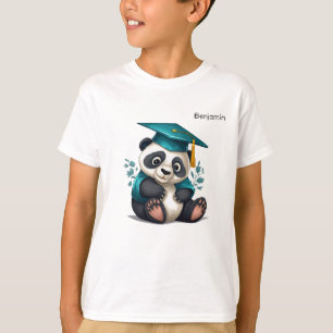 Camiseta Formando de jardim de infância personalizado Panda