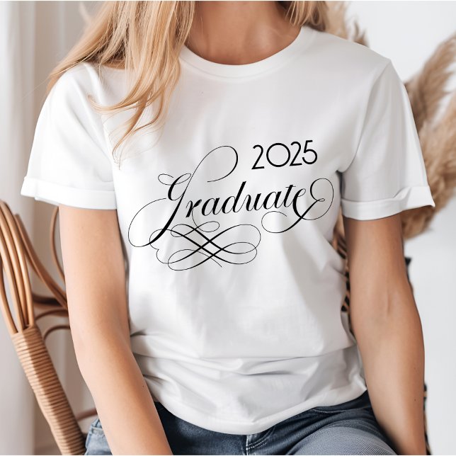 Camiseta Formando de Script Elegante Moderno 2025 (Criador carregado)