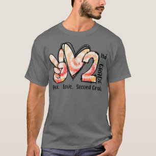 Camiseta Formando de segundo da Equipe de Professora Peace