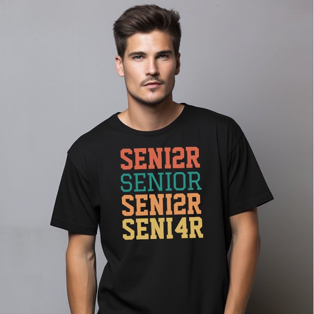 Camiseta Formando de Tipografia Moderna 2024 (senior 2024 new year)