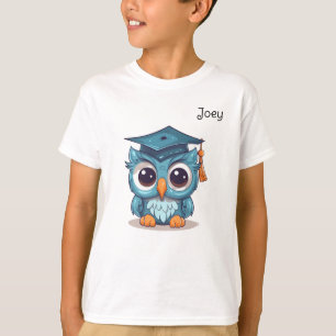 Camiseta Formando do jardim de infância da coruja