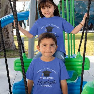 Camiseta Formando do jardim de infância Personalizado Gradu