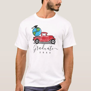 Camiseta Formando Funny Vintage Red Truck 2023