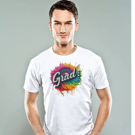 Camiseta Formando Graduação de Tendência Moderna Personaliz