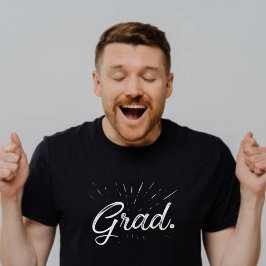 Camiseta Formando Graduação de Tendência Moderna Personaliz