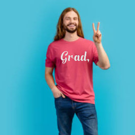 Camiseta Formando Graduação de Tendência Moderna Personaliz