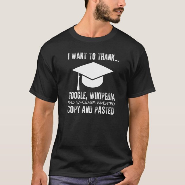 Camiseta Formando I want to Obrigado Graduation (Frente)