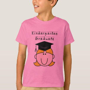 Camiseta Formando louro do jardim de infância da menina