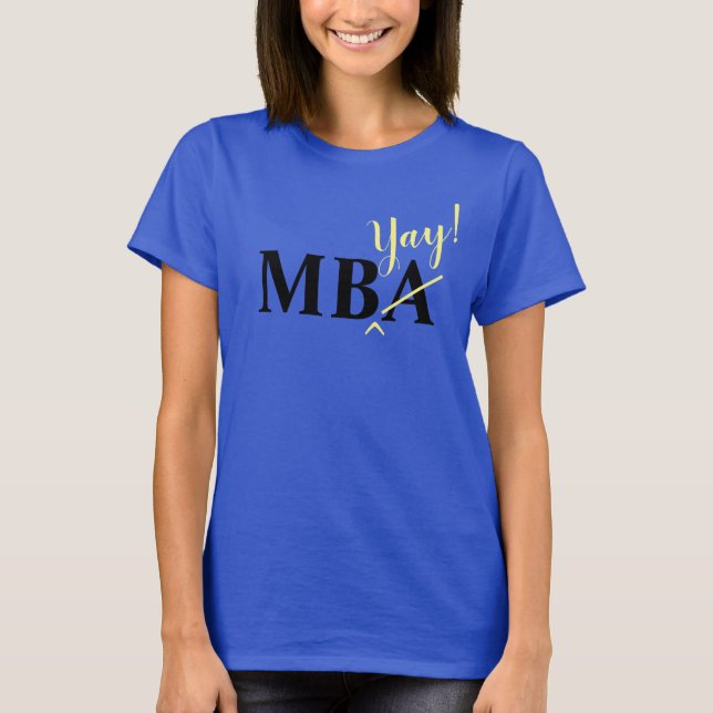 Camiseta Formando MBA entusiasmado (Frente)