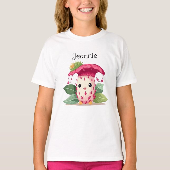 Camiseta Formando personalizado do Kawaii Cartoon Kindergar (Frente)