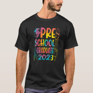 Camiseta Formando Pré-Escolar 2023 Pré-K Classe De Graduaçã