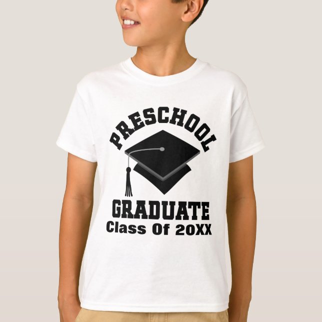 Camiseta Formando pré-escolar de graduação de 2015 (Frente)
