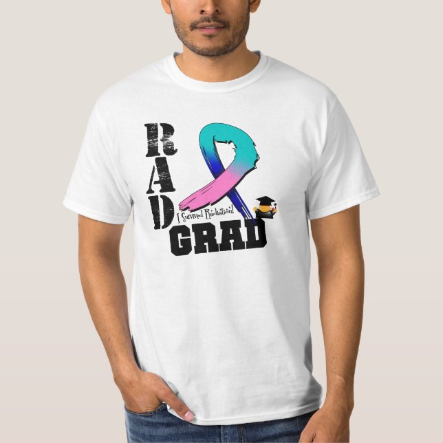 Camiseta Formando RAD da Terapêutica de Radiação do Cancer  (Frente)