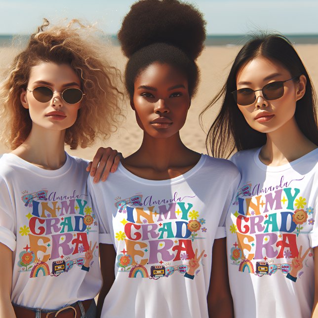 Camiseta Formando Retro De Graduação Da Era 2025 (Criador carregado)