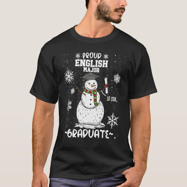 Camiseta Formandos principal inglês Commeneme de inverno (Frente)