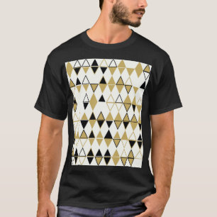 Camiseta Formas coloridas, padrão de abstrato geométrico