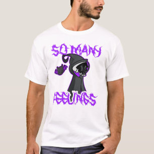 Camiseta Formas De Cama De Metal Pesado, Metais Pretos E Se