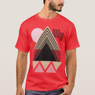 Camiseta Formas de Elemento Geométrico abstrato Neo