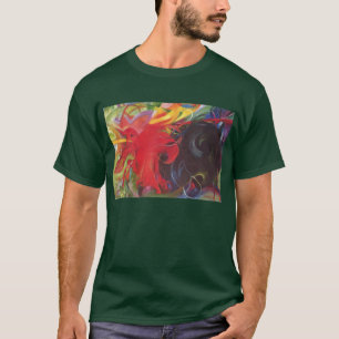 Camiseta Formas de Luta de Franz Marc, Arte Fino Antigo