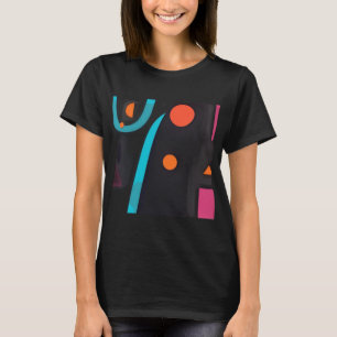 Camiseta Formas Geométricas de abstrato - Design de Padrão