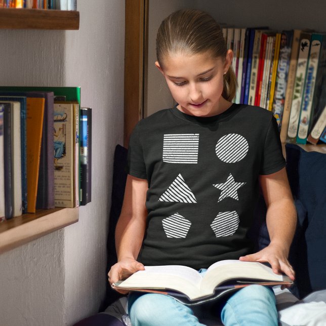 Camiseta Formas Geométricas Gráficas Minimalistas (Criador carregado)