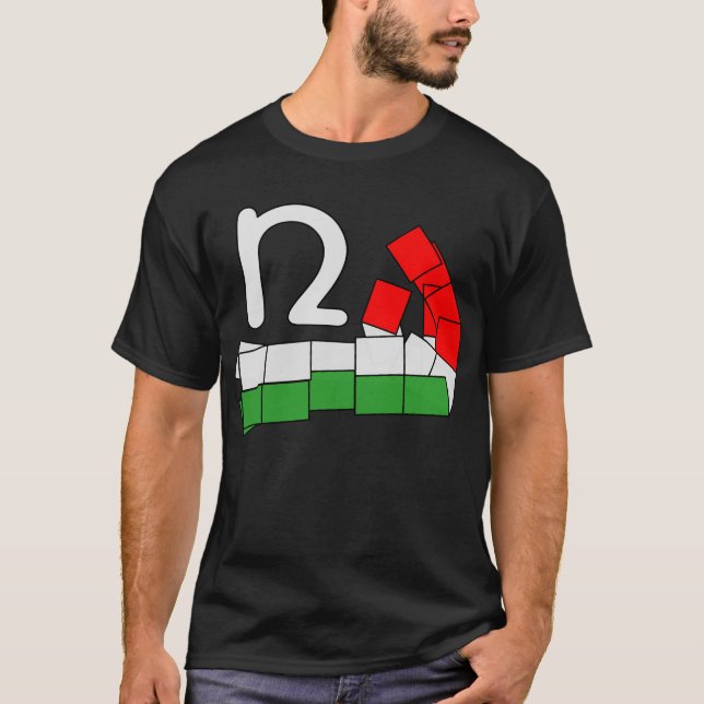 Camiseta Formas italianas de T-Shirt (Frente)