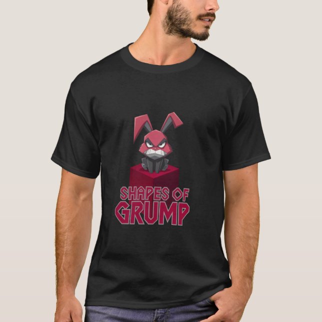 Camiseta FORMAS MÚNICAS Grumpy DE GRUMP Geométrico Creative (Frente)