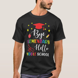 Camiseta Formatação Bye Escola Secundária Alô Elementar par
