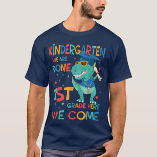 Camiseta Formatação no jardim de infância Dinossauro para C