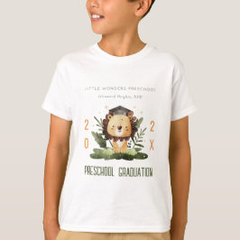 Camiseta Formatação Rustic Cute Kids Lion Foliage
