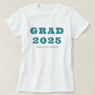 Camiseta Formatação Teal por Tipografia Retroativa Moderna