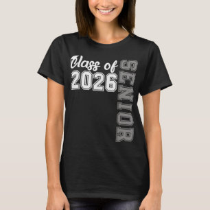 Camiseta Formatura 2026 Senior - Graduada(o) 2026