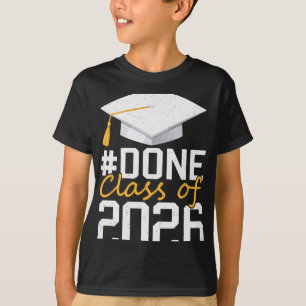 Camiseta Formatura Concluída Cl De 2026 Aluno Graduado